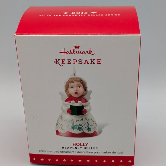 Hallmark Keepsake Holly Heavenly Belles 2015, 3rd in the Heavenly Belles Series - Picture 3 of 11